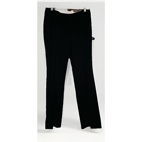 Ann Taylor LOFT Size 4 Julie Boot Cut Black Low Rise Pants Curvy Stretch   NWT - Picture 1 of 6